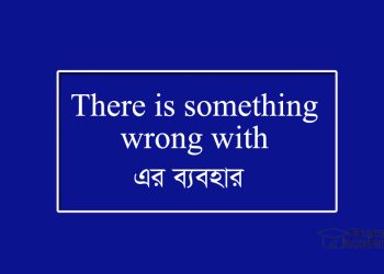There is something wrong with-এর ব্যবহার উদাহরণ সহ