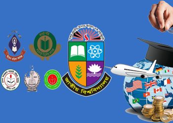 জাতীয় বিশ্ববিদ্যালয় ও সাত কলেজে পড়াশোনা করে বিদেশে উচ্চশিক্ষা