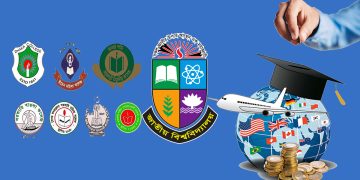 জাতীয় বিশ্ববিদ্যালয় ও সাত কলেজে পড়াশোনা করে বিদেশে উচ্চশিক্ষা