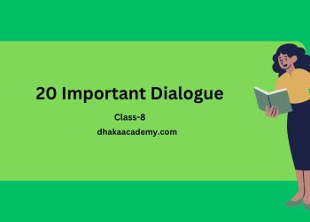Important Dialogue For Class 8