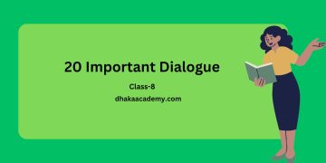 Important Dialogue For Class 8