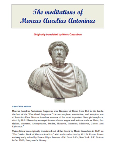Meditations-Marcus Aurelius